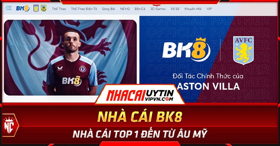BK8 – Nhà cái uy tín top 1 đến từ Âu Mỹ