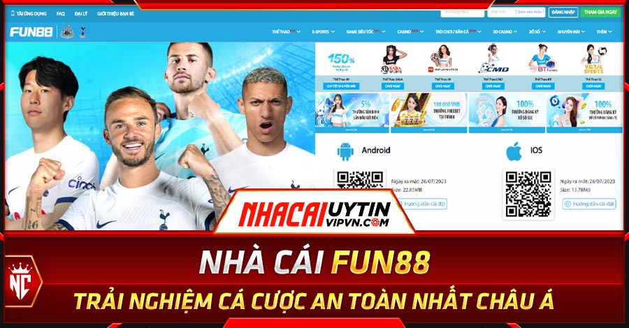Fun88 – Nhà cái cá cược uy tín an toàn nhất châu Á
