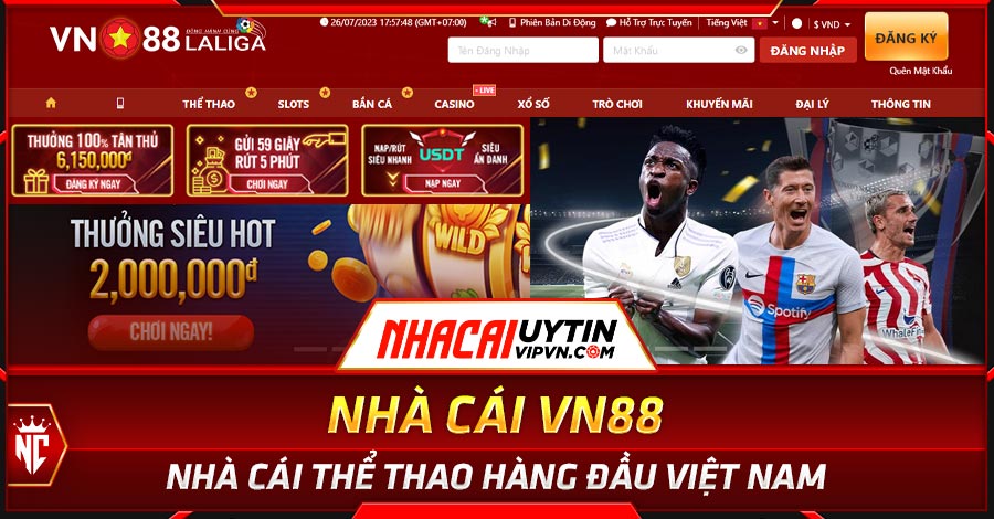 VN88 – Nhà cái uy tín về thể thao hàng đầu Việt Nam