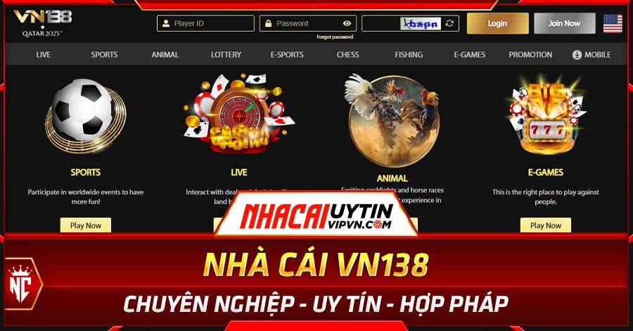 Vn138 - Nhà cái uy tín và hợp pháp