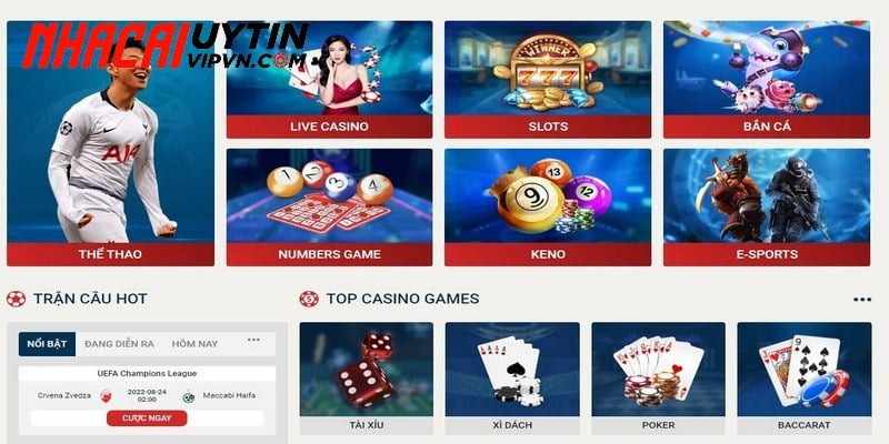 SIN88 có kho game đặc sắc