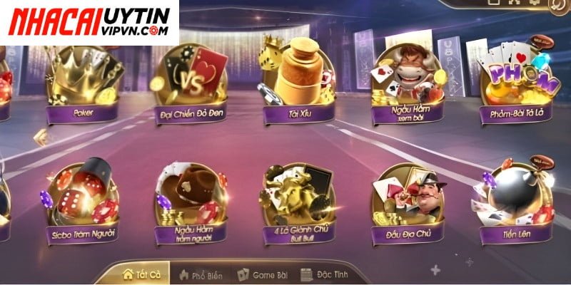 Vi68 và 12 sảnh chơi được yêu thích nhất