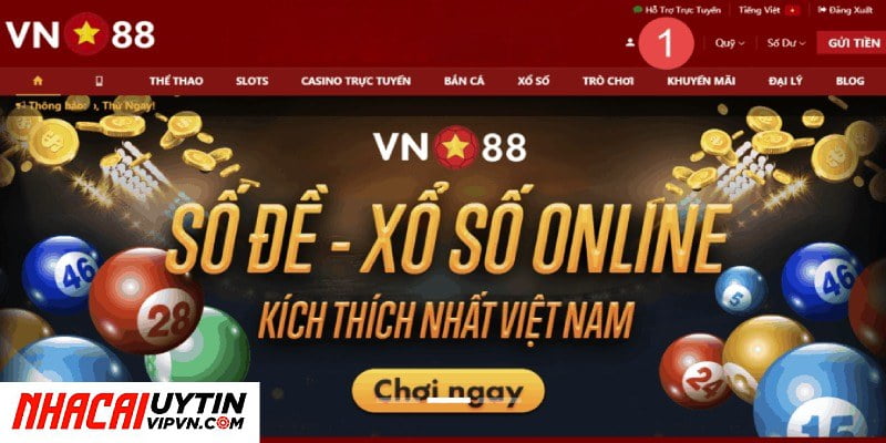 VN88 - Nhà cái lô đề đứng top sân chơi được yêu thích nhất